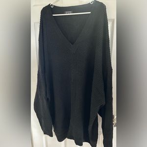 BloomChic Black Pullover Sweater - Size 28
